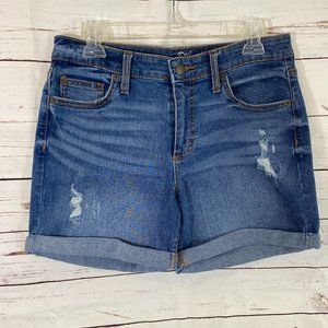 Universal Thread Women's Ripped Denim Shorts ~ NWOT ~ Size 6 (28)